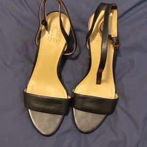 Naturalizer kitten heel sandals. Size 8.